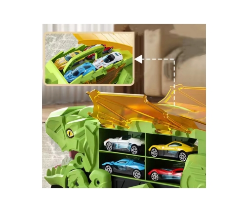 WOOPIE Zestaw Pojazdów Tor Dinozaur Pożeracz