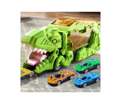 WOOPIE Zestaw Pojazdów Tor Dinozaur Pożeracz
