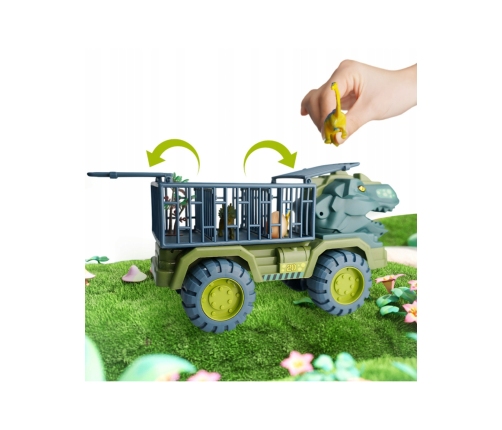 WOOPIE Ciężarówka Dinozaur Transporter Figurki