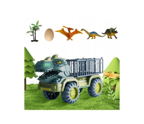 WOOPIE Ciężarówka Dinozaur Transporter Figurki