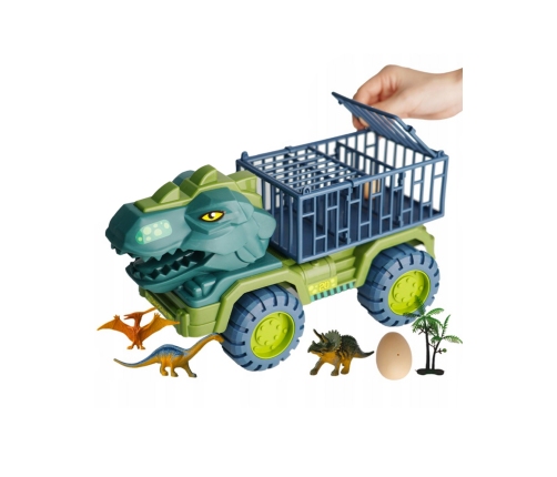 WOOPIE Ciężarówka Dinozaur Transporter Figurki
