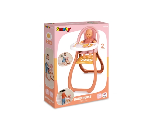 SMOBY Baby Nurse krzesełko do karmienia