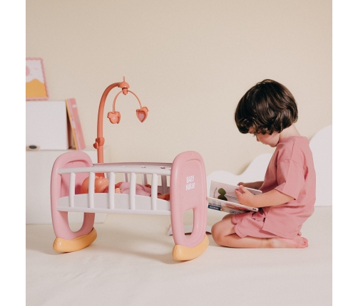 SMOBY Baby Nurse Kołyska z karuzelką