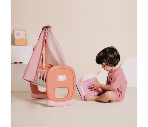 Smoby Baby Nurse Kołyska z Baldachimem