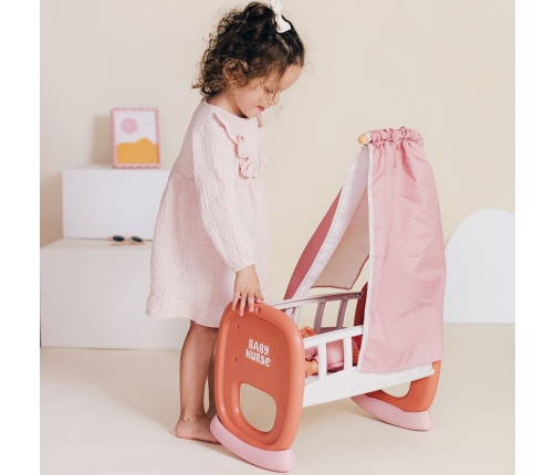Smoby Baby Nurse Kołyska z Baldachimem
