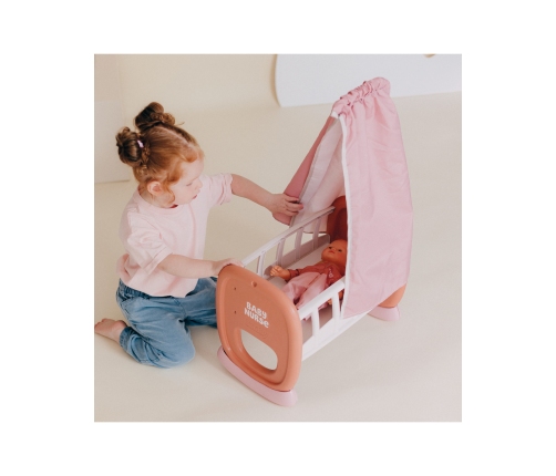 Smoby Baby Nurse Kołyska z Baldachimem