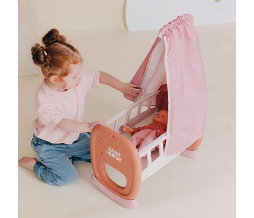 Smoby Baby Nurse Kołyska z Baldachimem