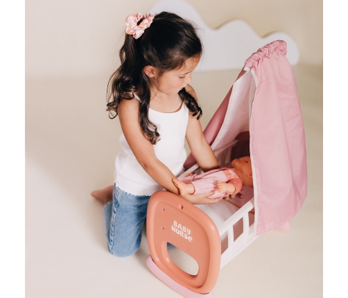 Smoby Baby Nurse Kołyska z Baldachimem