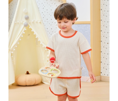 VIGA Drewniany Zestaw Paletek do Gry Złap Piłkę z Punktacją