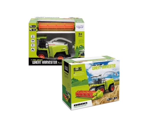 WOOPIE Zdalnie Sterowany Kombajn Zestaw Jasno Zielony