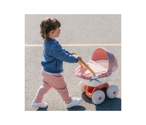 SMOBY Baby Nurse Wózek Głęboki z Plastikowym Daszkiem
