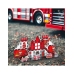 WOOPIE Klocki Magnetyczne 3D Zestaw Straż Pożarna 48el.