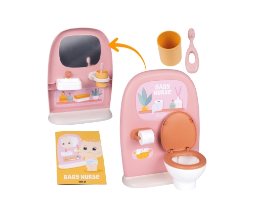 SMOBY Baby Nurse - Dwustronna toaleta Dla lalki 42 cm