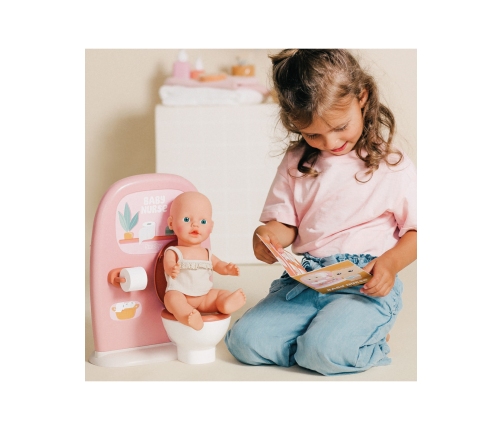 SMOBY Baby Nurse - Dwustronna toaleta Dla lalki 42 cm
