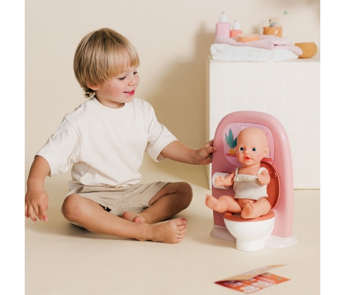SMOBY Baby Nurse - Dwustronna toaleta Dla lalki 42 cm