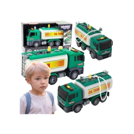 WOOPIE Ciężarówka Cysterna Na Wodę Dźwięk Światła 1:14 WOOPIE Ciężarówka Cysterna Na Wodę Dźwięk Światła 1:14