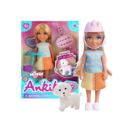 WOOPIE ROYAL Laleczka z Pieskiem i Hulajnogą WOOPIE ROYAL Laleczka z Pieskiem i Hulajnogą