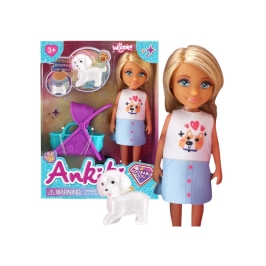 WOOPIE ROYAL Laleczka z Wózkiem i Pieskiem WOOPIE ROYAL Laleczka z Wózkiem i Pieskiem