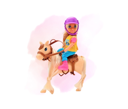 WOOPIE ROYAL Zestaw Laleczka Jeździec z Koniem