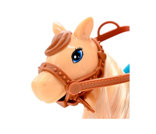 WOOPIE ROYAL Zestaw Laleczka Jeździec z Koniem