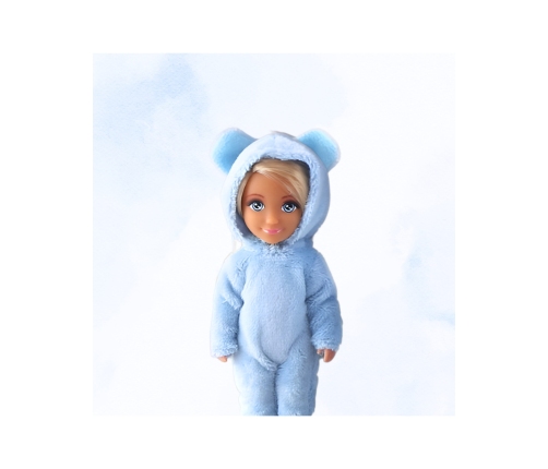 WOOPIE ROYAL Lalki Kombinezony Niebieskie Misie Zestaw 2szt.