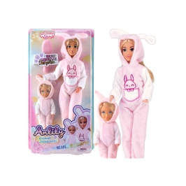 WOOPIE ROYAL Lalki Kombinezony Różowe Króliczki Zestaw 2szt. WOOPIE ROYAL Lalki Kombinezony Różowe Króliczki Zestaw 2szt.