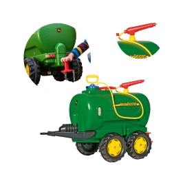 Rolly Toys rollyTanker John Deere cysterna dwuosiowa + pompka
