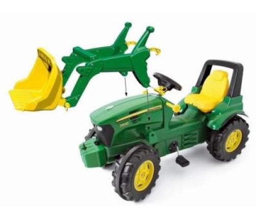Rolly Toys rollyFarmtrac John Deere 7930 - Traktor na pedały z łyżką Zielony