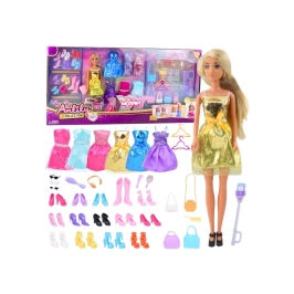 WOOPIE ROYAL Lalka Lili Modelka Stylistka Modowa z Akcesoriamii