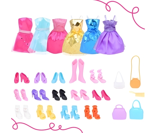 WOOPIE ROYAL Lalka Lili Modelka Stylistka Modowa z Akcesoriamii