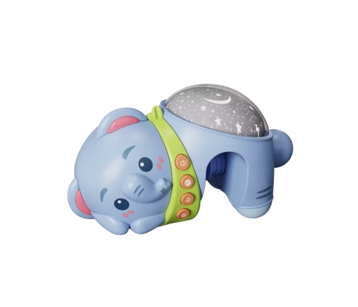 WOOPIE BABY Projektor Gwiazd Rzutnik Lampka Nocna dla Dzieci Słonik