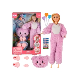 WOOPIE ROYAL Lalka w Przebraniu Różowego Misia Park Rozrywki WOOPIE ROYAL Lalka w Przebraniu Różowego Misia Park Rozrywki