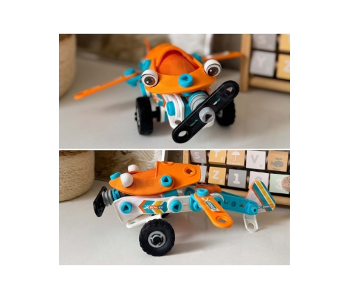 WOOPIE Samolot Zestaw Konstrukcyjny Klocki STEM