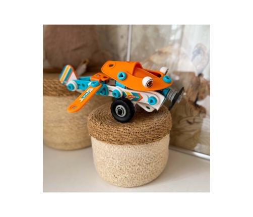 WOOPIE Samolot Zestaw Konstrukcyjny Klocki STEM