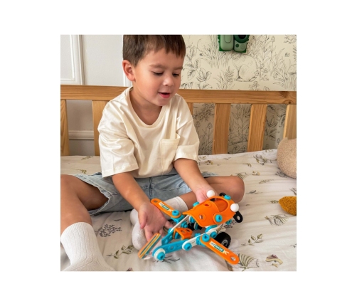 WOOPIE Samolot Zestaw Konstrukcyjny Klocki STEM