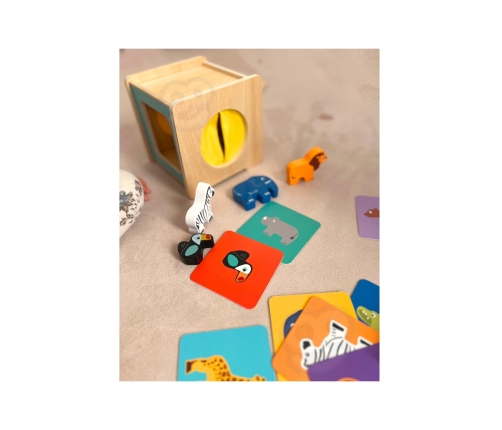 WOOPIE GREEN Box Pudełko XXL Montessori Edukacyjne 7w1 Sensoryczne 31-36 Mies. FSC