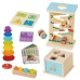 WOOPIE GREEN Pudełko Box 6w1 13-15m Montessori Edukacyjne Sensoryczne FSC