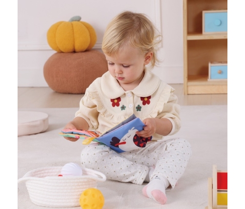 WOOPIE GREEN Box Pudełko XXL Montessori Edukacyjne 6w1 Sensoryczne 5-6 Miesięcy 13el. FSC