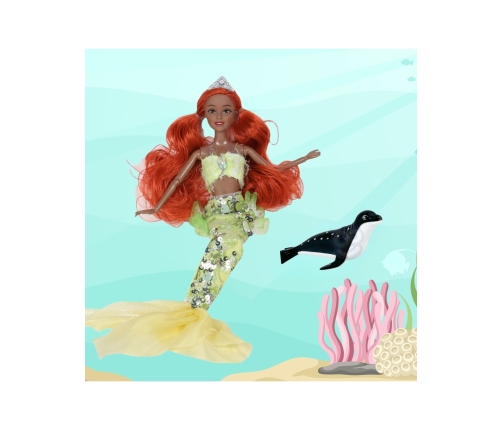 WOOPIE ROYAL Lalka Syrenka Emi Mermaid z Foką