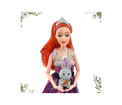 WOOPIE ROYAL Lalka Emi Style Fashion 32 cm - Stylowa Księżniczka w Różowej Sukni + Akcesoria