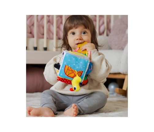 WOOPIE GREEN Pudełko Box 5w1 Montessori Edukacujny 11-12M FSC