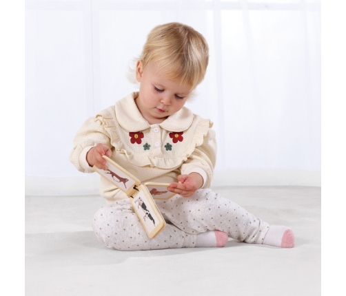 WOOPIE GREEN Box Pudełko XXL Montessori Edukacyjne 6w1 Sensoryczne 7-8 Miesięcy 26el. FSC