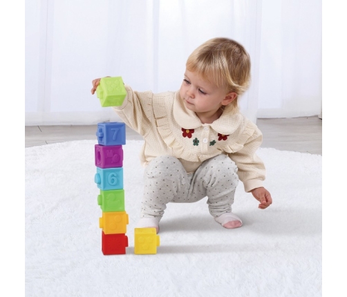 WOOPIE GREEN Box Pudełko XXL Montessori Edukacyjne 6w1 Sensoryczne 7-8 Miesięcy 26el. FSC