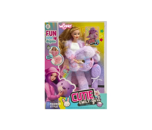 WOOPIE ROYAL Lalka Emi w Fioletowym Przebraniu Owieczki