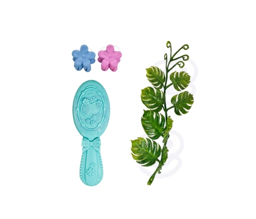 WOOPIE ROYAL Lalka Emi Wróżka z Kolorowymi Skrzydłami i Szczotką do Włosów