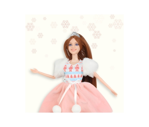 WOOPIE ROYAL Lalka Emi Świąteczna Księżniczka z Misiem