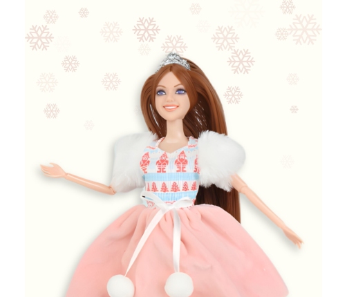 WOOPIE ROYAL Lalka Emi Świąteczna Księżniczka z Misiem