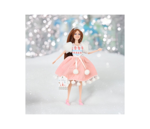 WOOPIE ROYAL Lalka Emi Świąteczna Księżniczka z Misiem