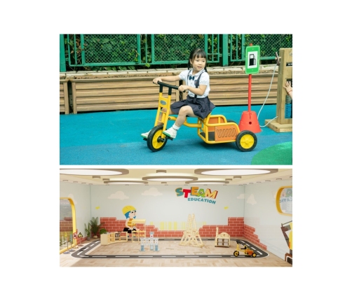 CLASSIC WORLD Rowerek Trójkołowy Pojazd Truck Dla Dzieci od 3 lat