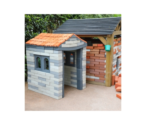 CLASSIC WORLD EDU Mega Klocki Cegiełki EVA 90 szt. Konstrukcyjne Miękkie do Budowania